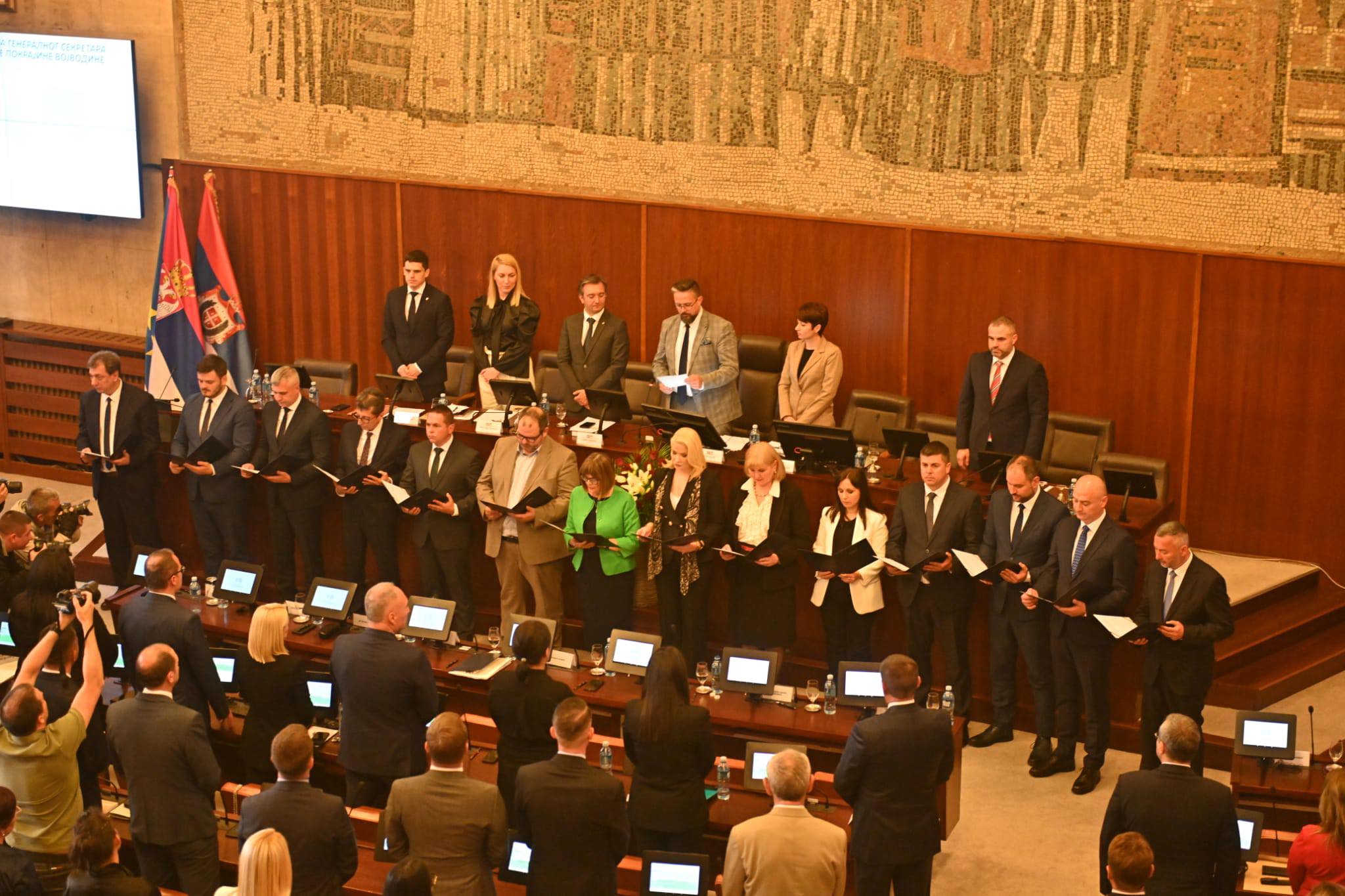 Скупштина АП Војводине изабрала нову Покрајинску владу
