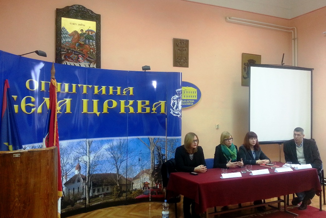 Članice Ženske parlamentarne mreže u Beloj Crkvi sa odbornicama