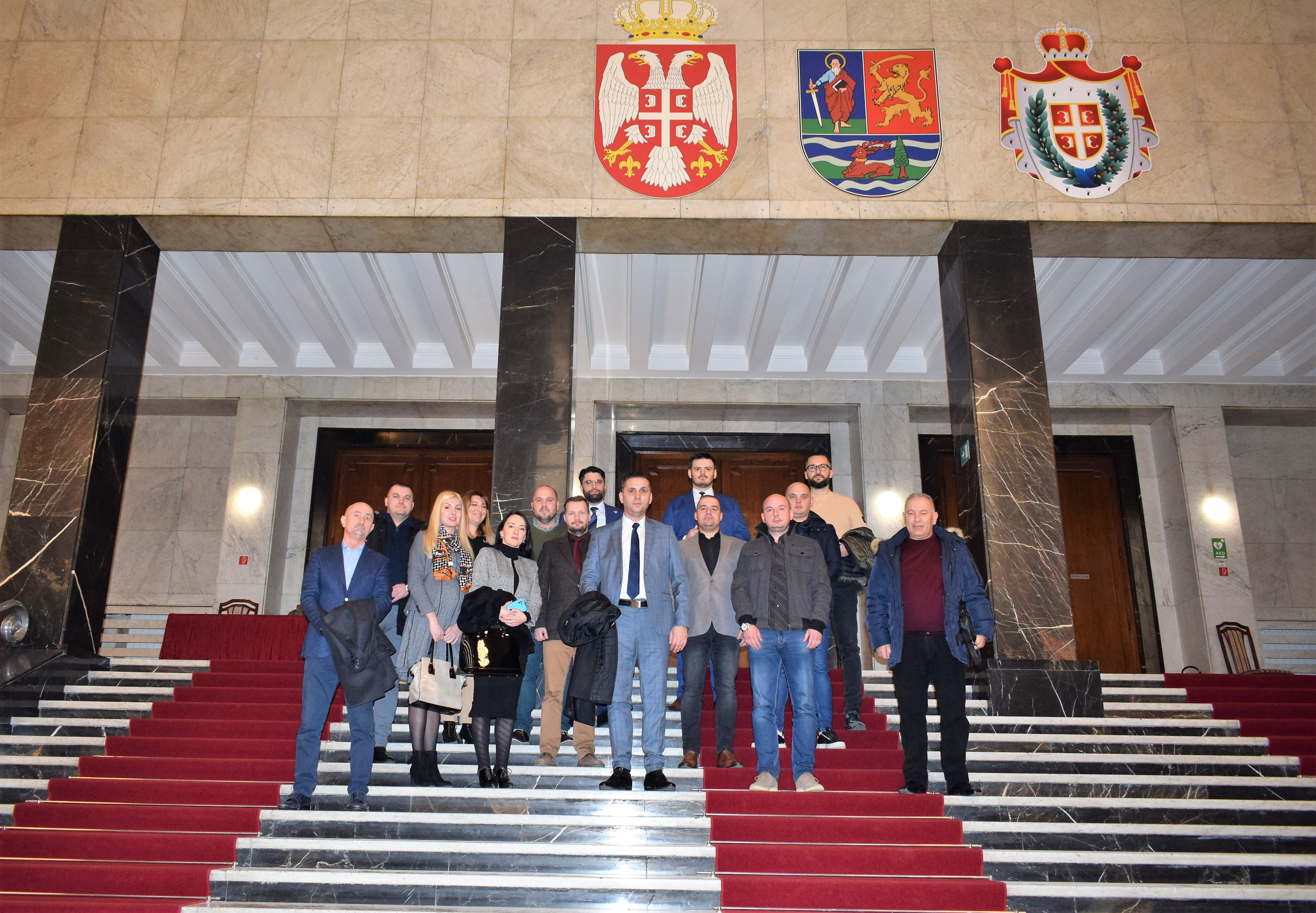 Delegacija opštine Prnjavor u poseti Skupštini AP Vojvodine