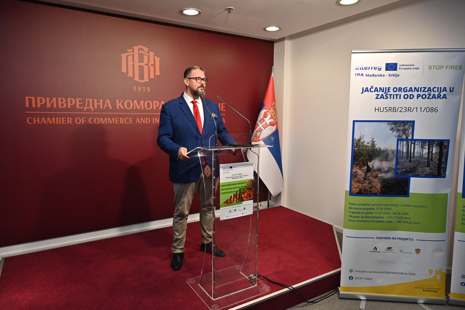 Јухас: Прекогранична сарадња неопходна јер пожари не познају границе 