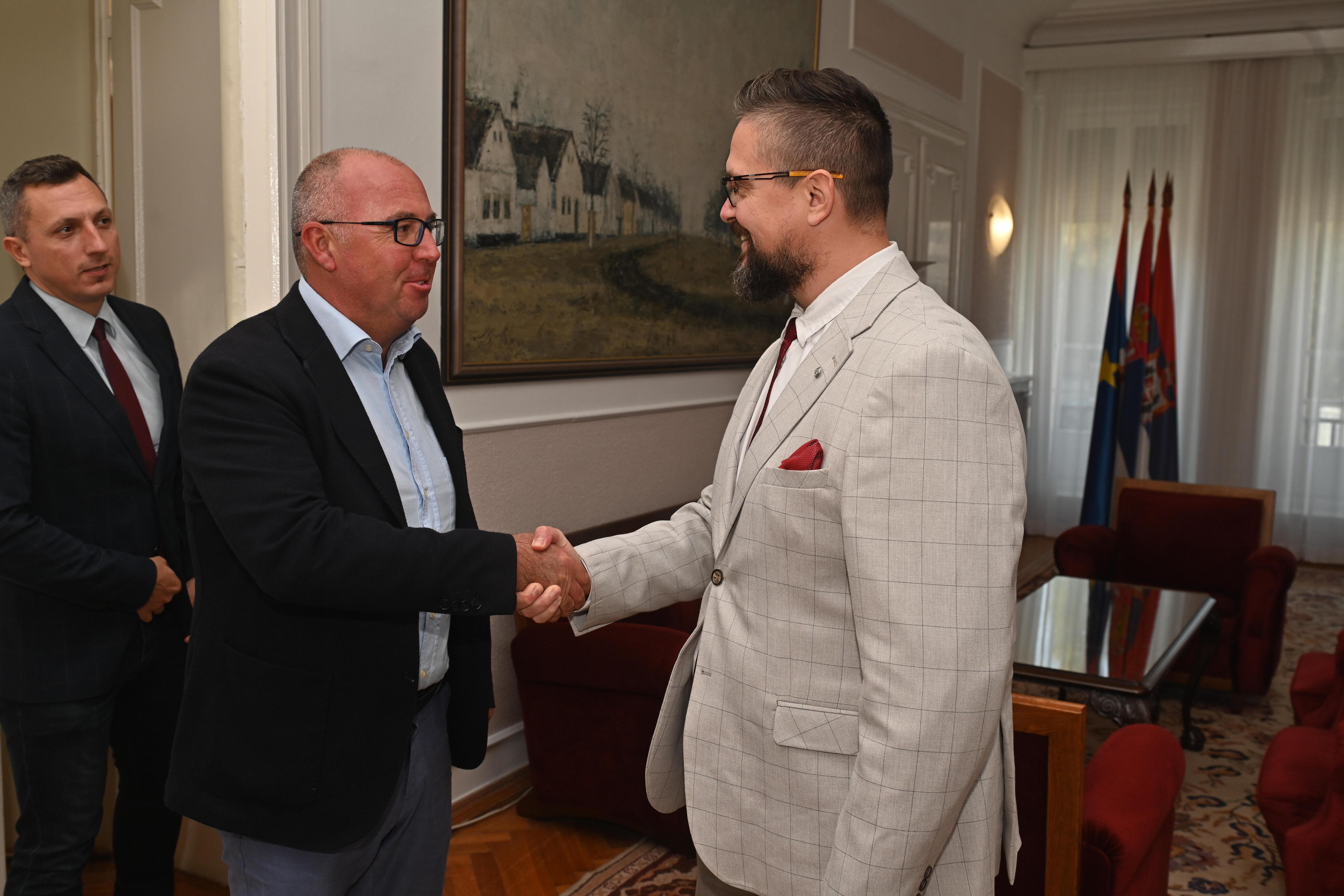 President Juhász received the Secretary General of the Hungarian Rectors’ Conference