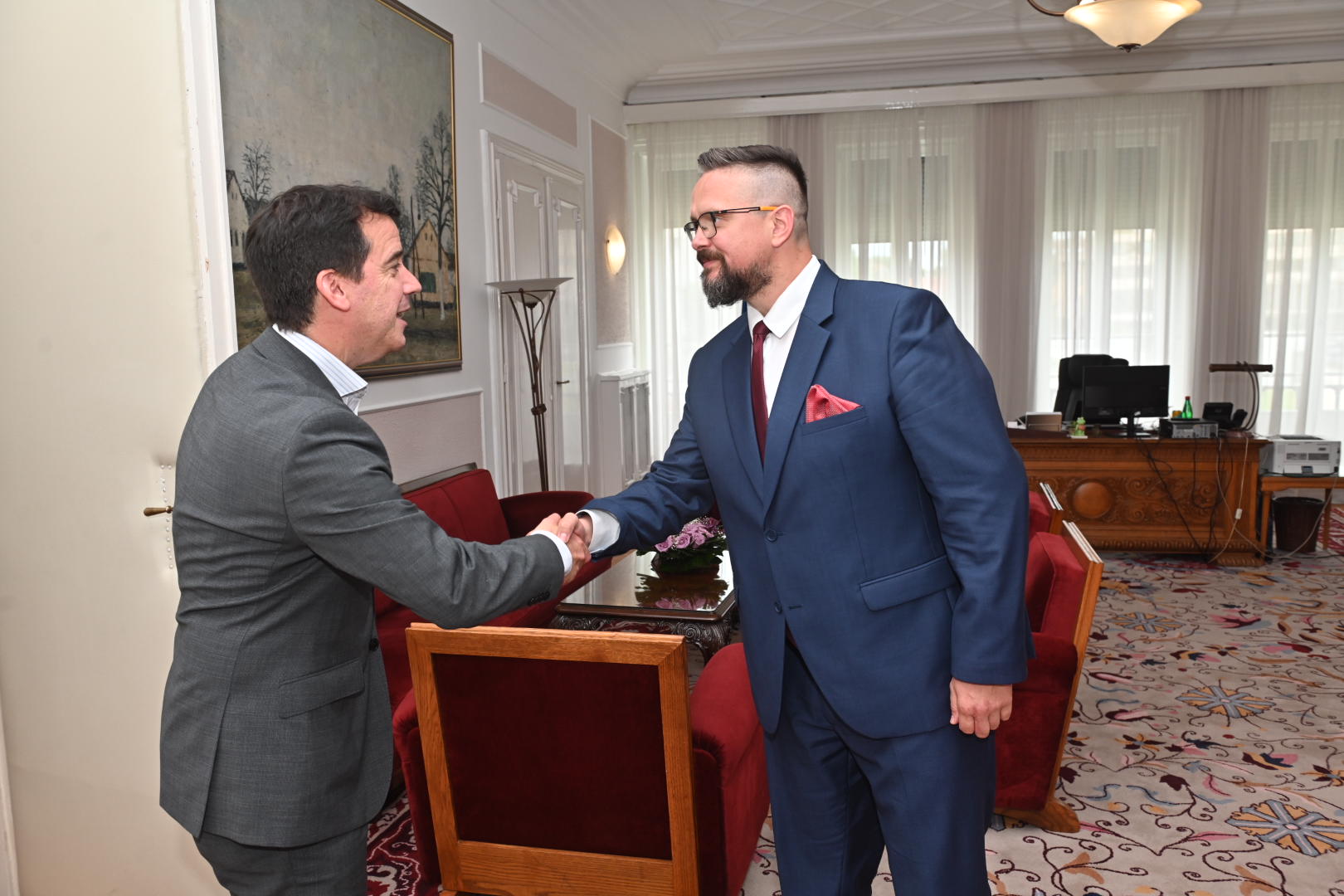 Predseda Juhász prijal ministra španielskeho regiónu Navarra